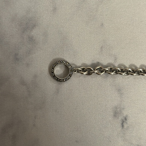 Judith Jack Marcasite Sterling Silver Bracelet - Picture 2 of 10